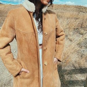 Vintage Shearling Coat